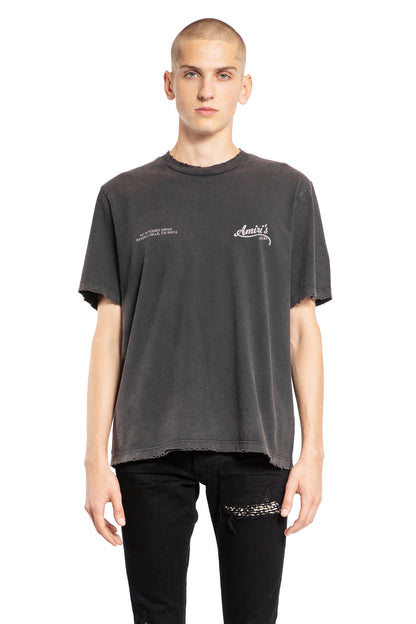 AMIRI MAN BLACK T-SHIRTS & TANK TOPS