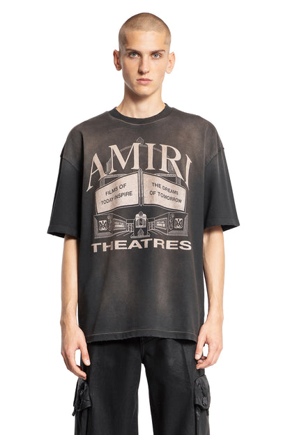 Antonioli AMIRI MAN BLACK T-SHIRTS & TANK TOPS