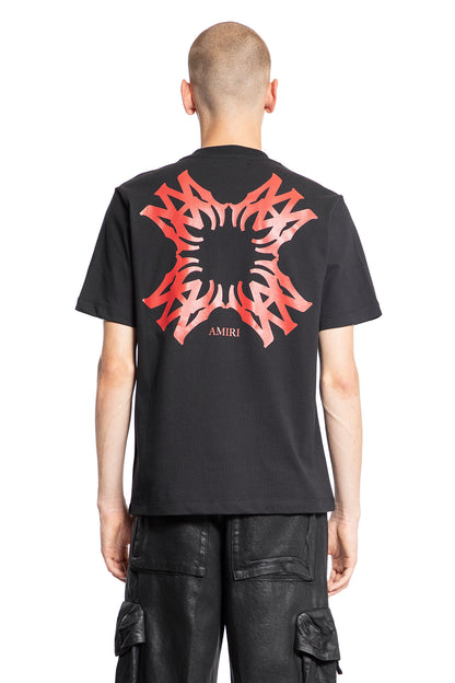 AMIRI MAN BLACK T-SHIRTS & TANK TOPS