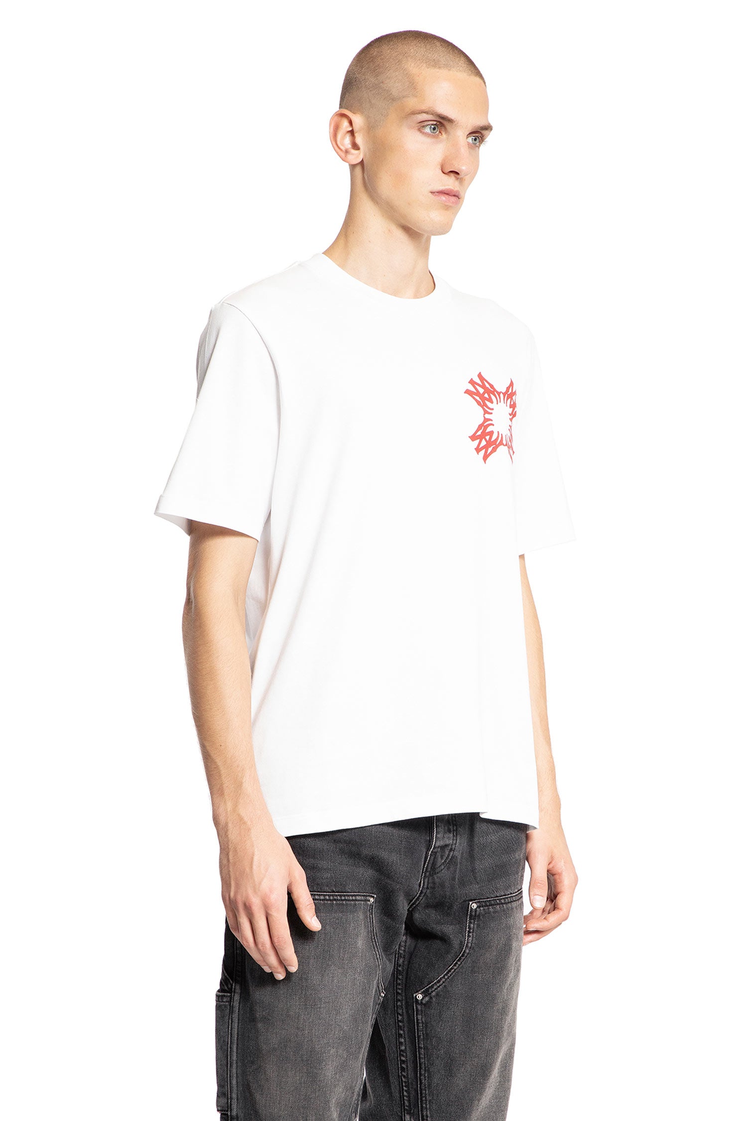 AMIRI MAN WHITE T-SHIRTS & TANK TOPS