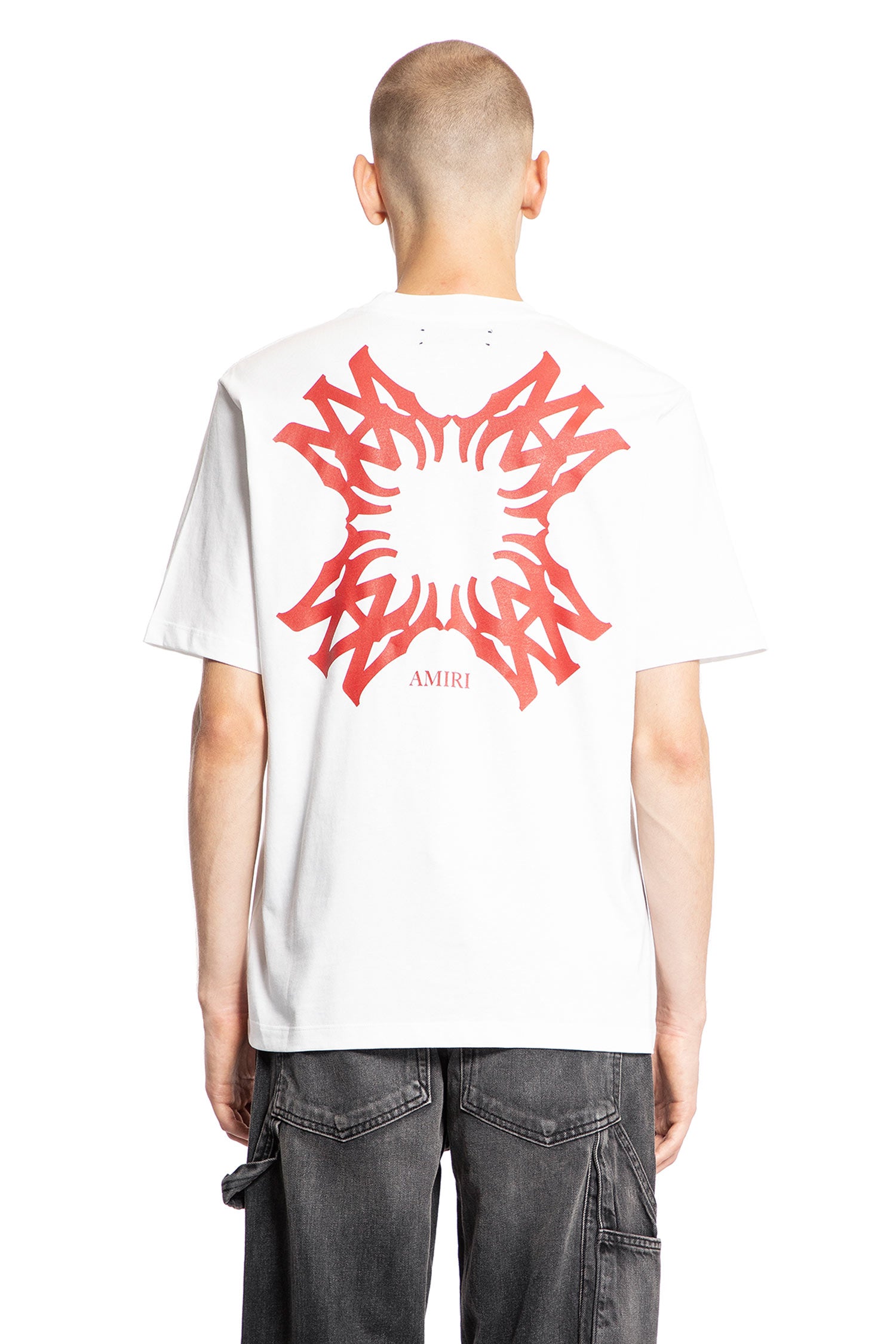 AMIRI MAN WHITE T-SHIRTS & TANK TOPS