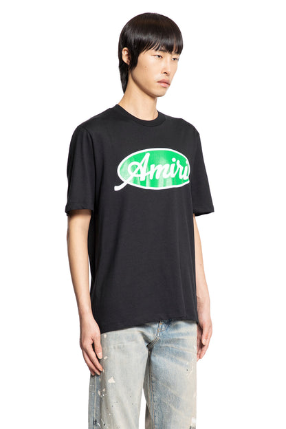 AMIRI MAN BLACK T-SHIRTS & TANK TOPS