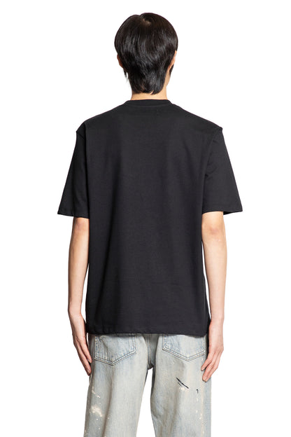 AMIRI MAN BLACK T-SHIRTS & TANK TOPS