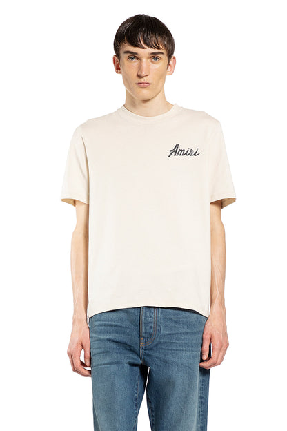 AMIRI MAN OFF-WHITE T-SHIRTS & TANK TOPS