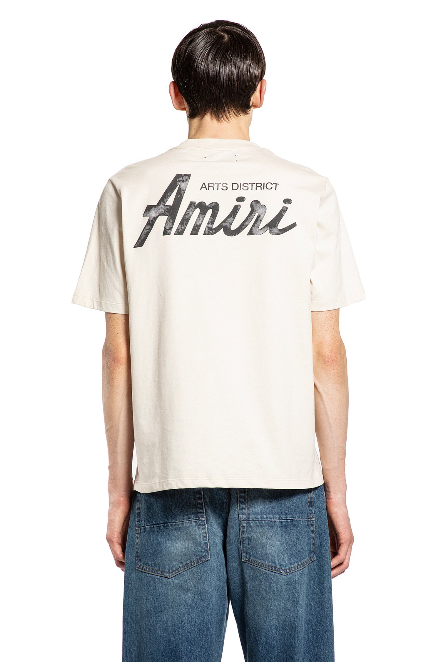 AMIRI MAN OFF-WHITE T-SHIRTS & TANK TOPS