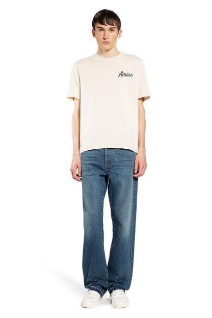 AMIRI MAN OFF-WHITE T-SHIRTS & TANK TOPS