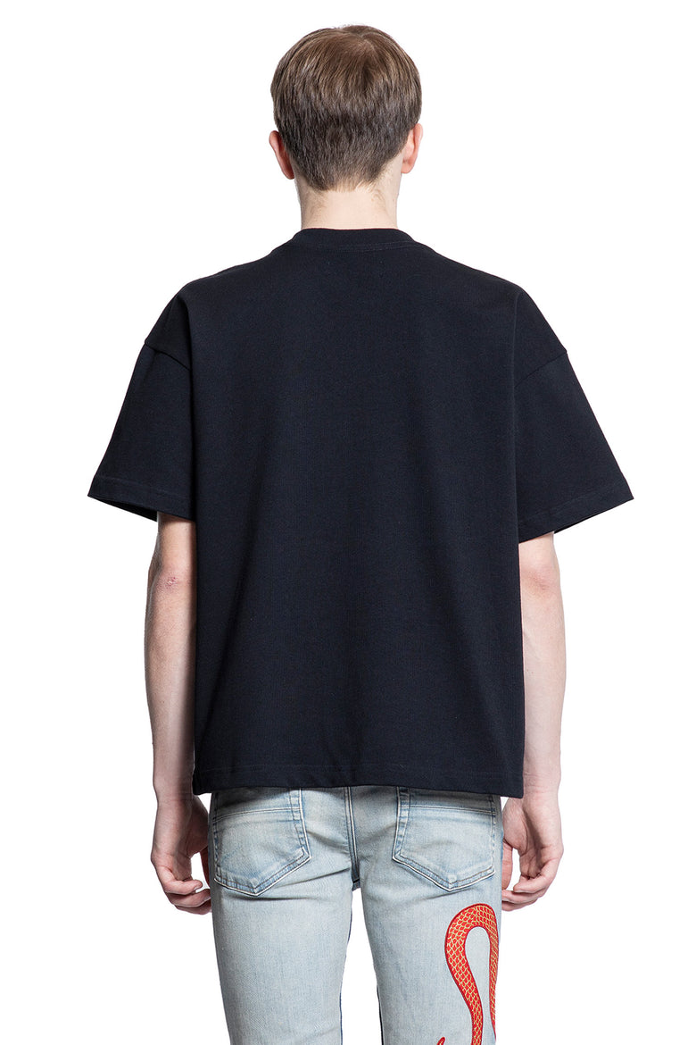 AMIRI MAN BLACK T-SHIRTS & TANK TOPS