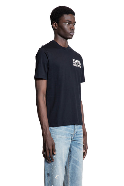 AMIRI MAN BLACK T-SHIRTS & TANK TOPS