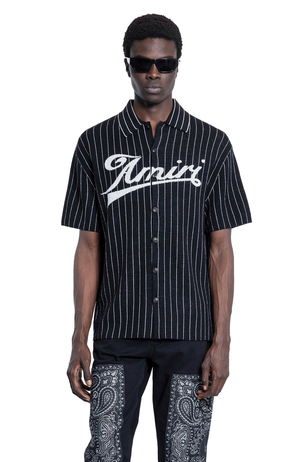 AMIRI MAN BLACK SHIRTS