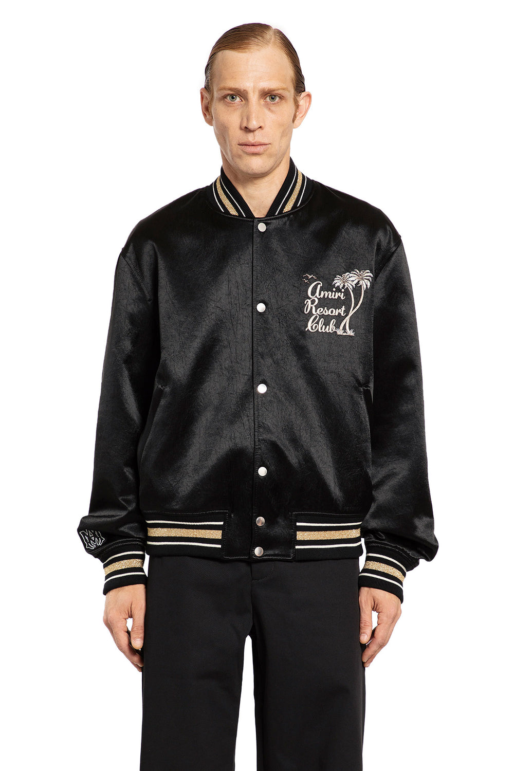 AMIRI MAN BLACK JACKETS