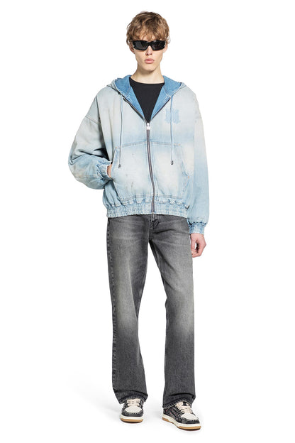 MA Denim Zip-Up Hoodie