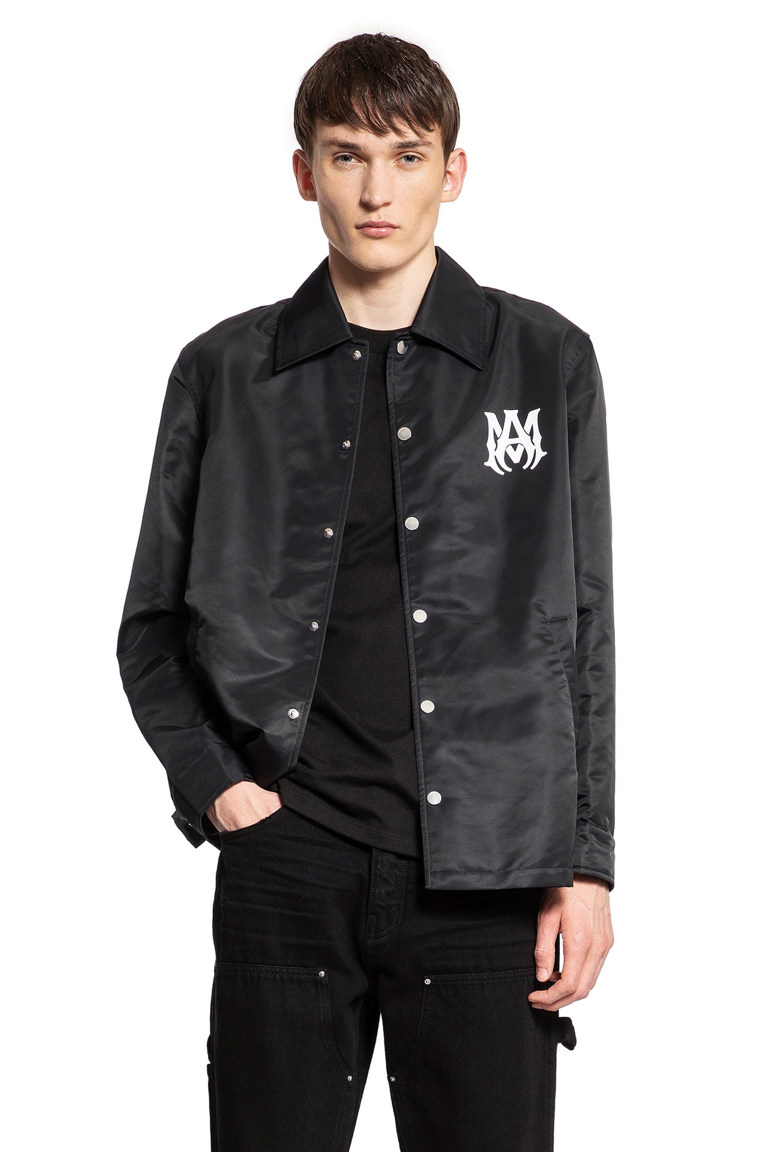 AMIRI MAN BLACK JACKETS