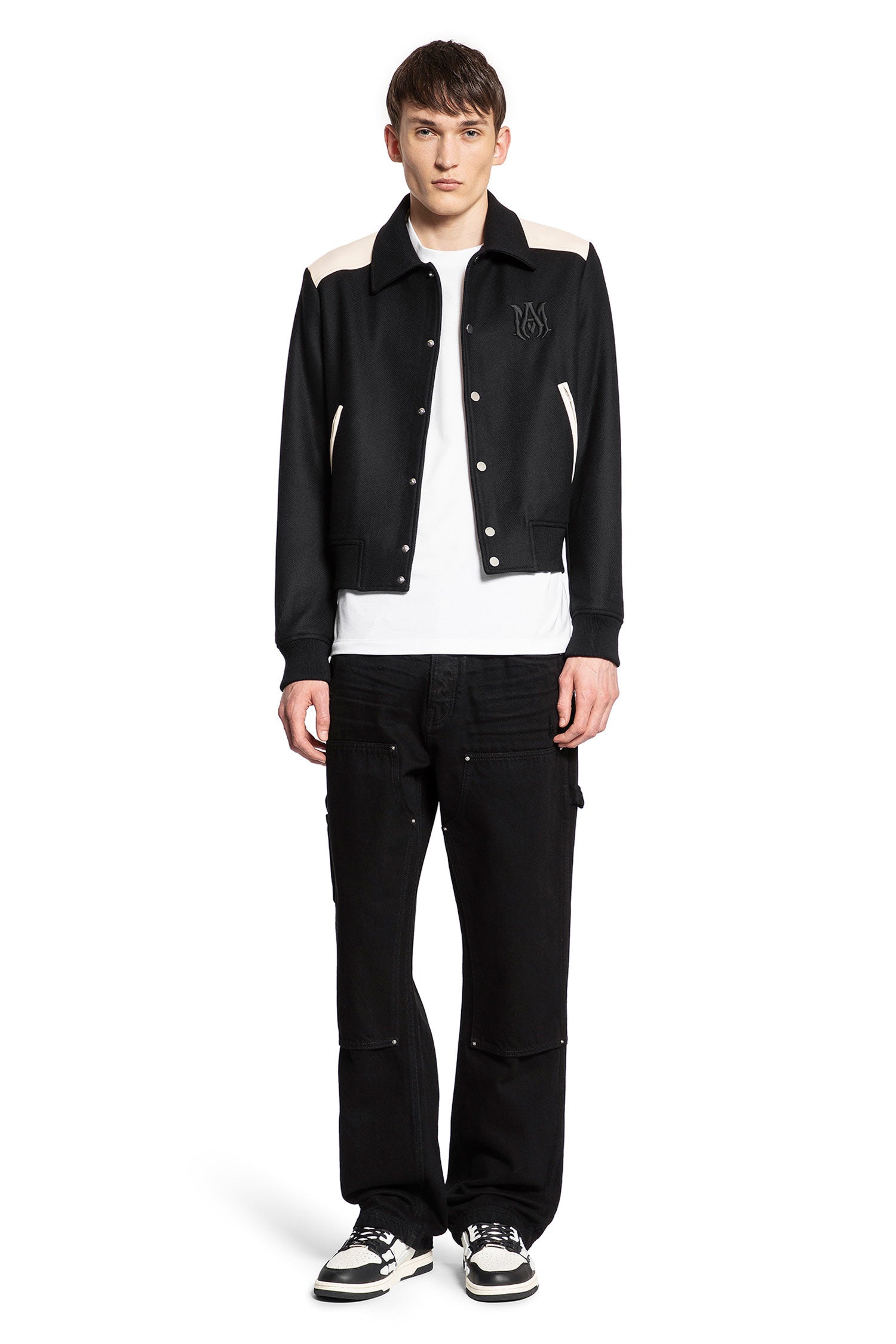 AMIRI MAN BLACK&WHITE JACKETS