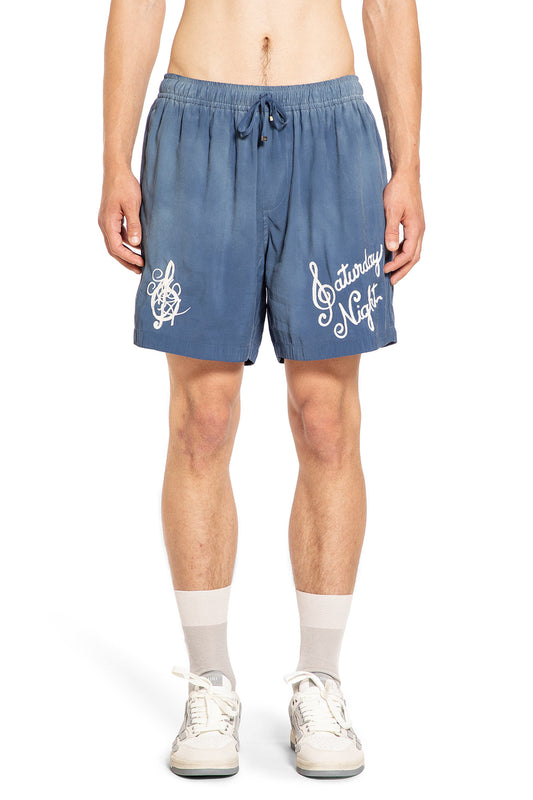 AMIRI MAN BLUE SHORTS