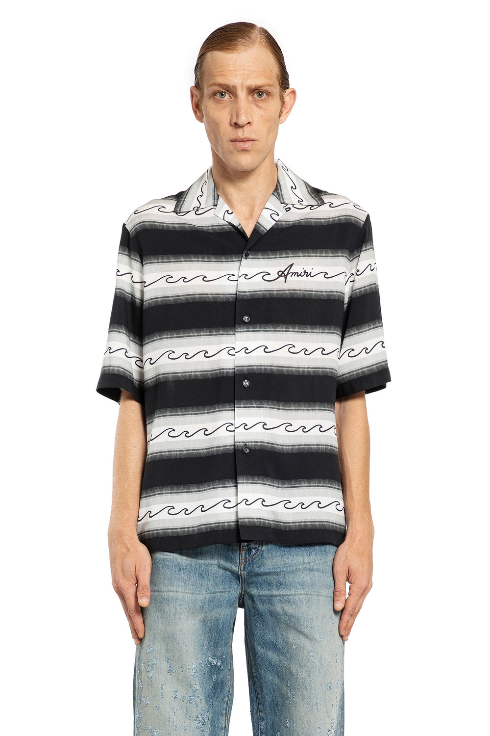 AMIRI MAN BLACK&WHITE SHIRTS