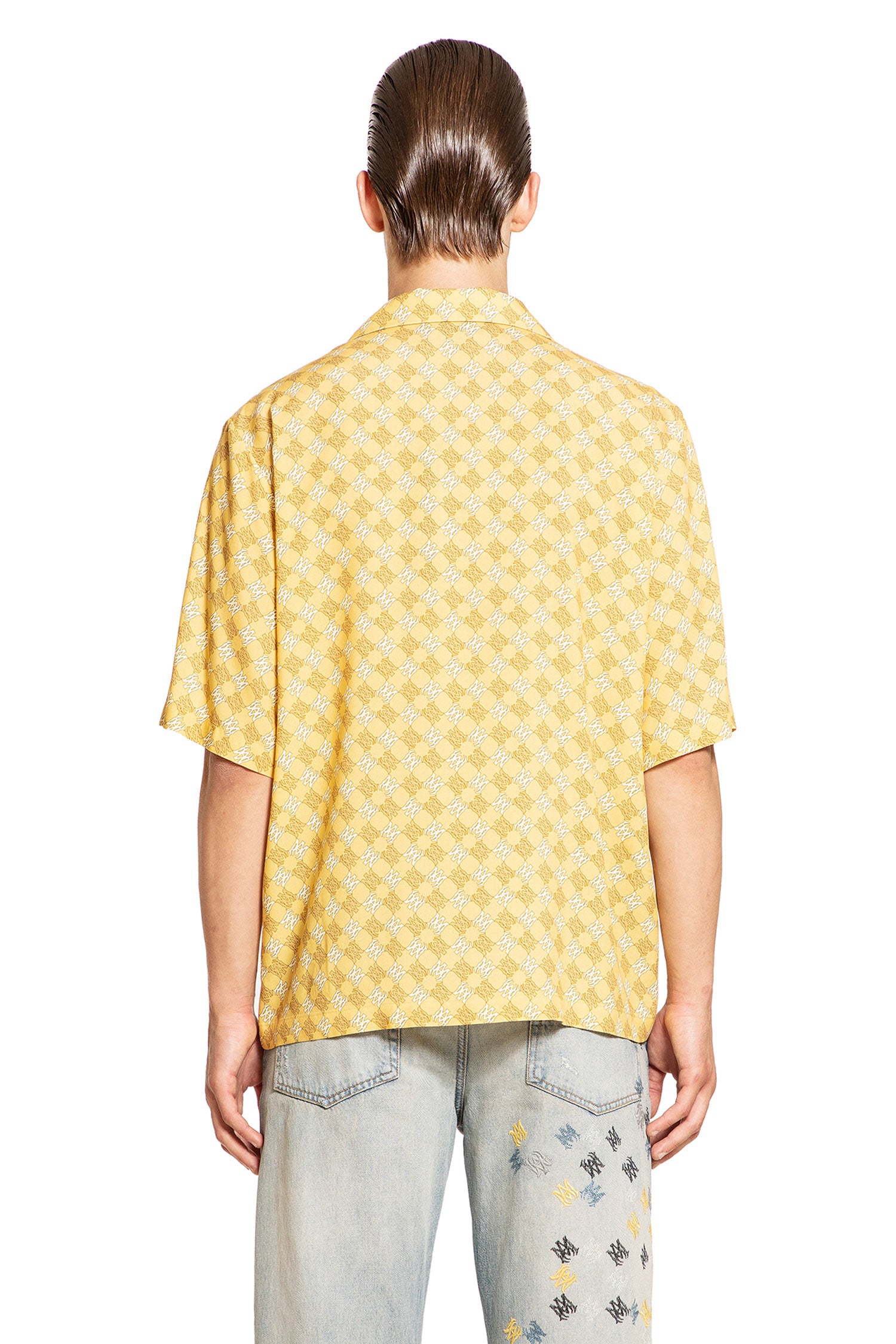 AMIRI MAN YELLOW SHIRTS