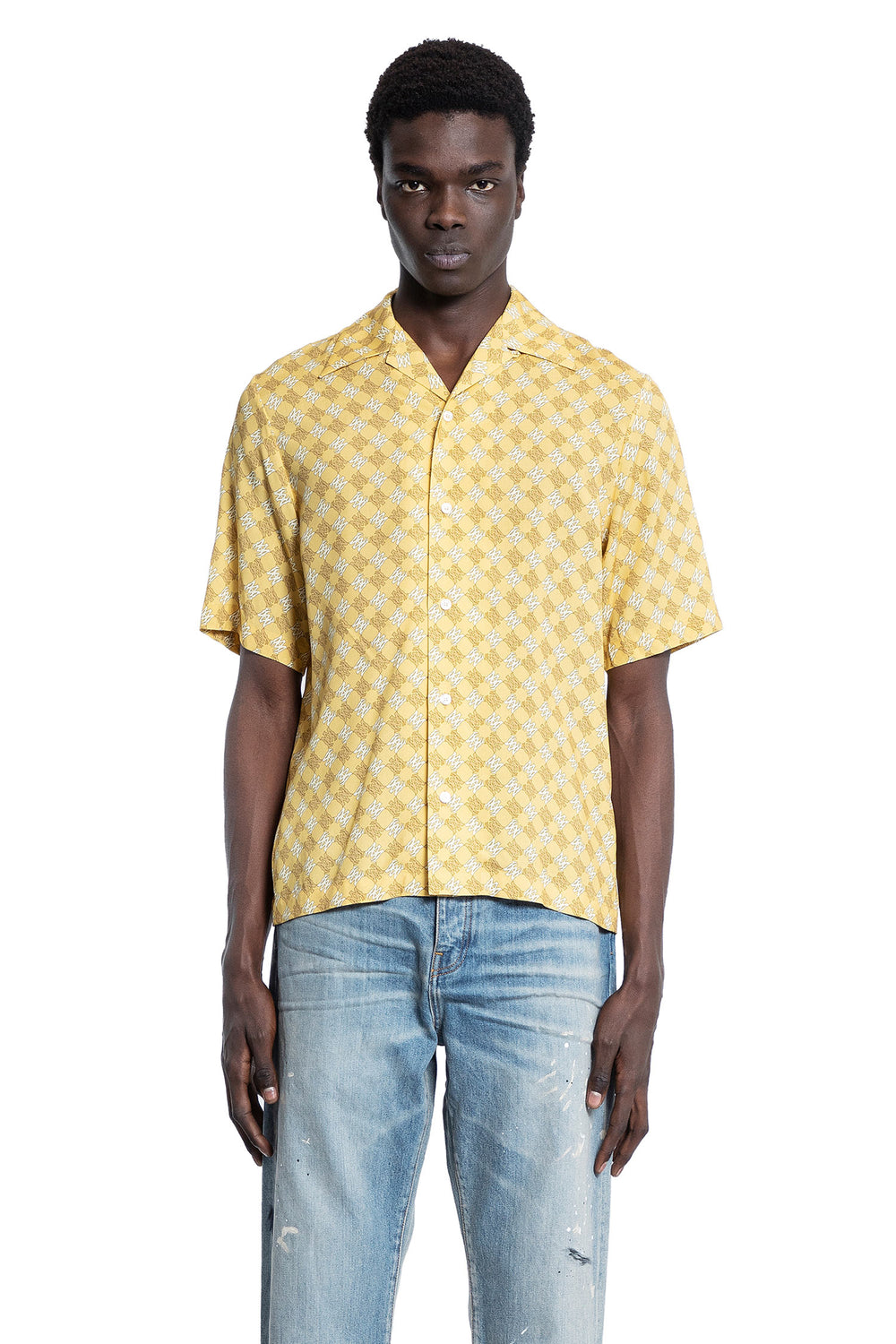 AMIRI MAN YELLOW SHIRTS