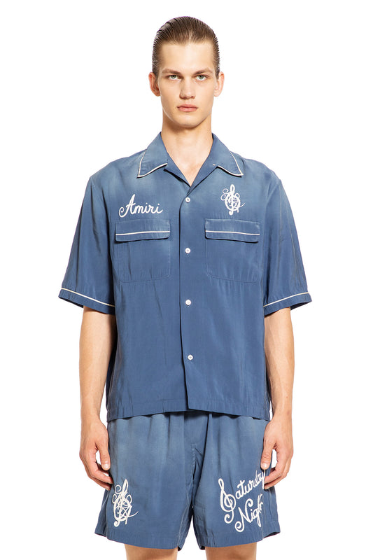 AMIRI MAN BLUE SHIRTS