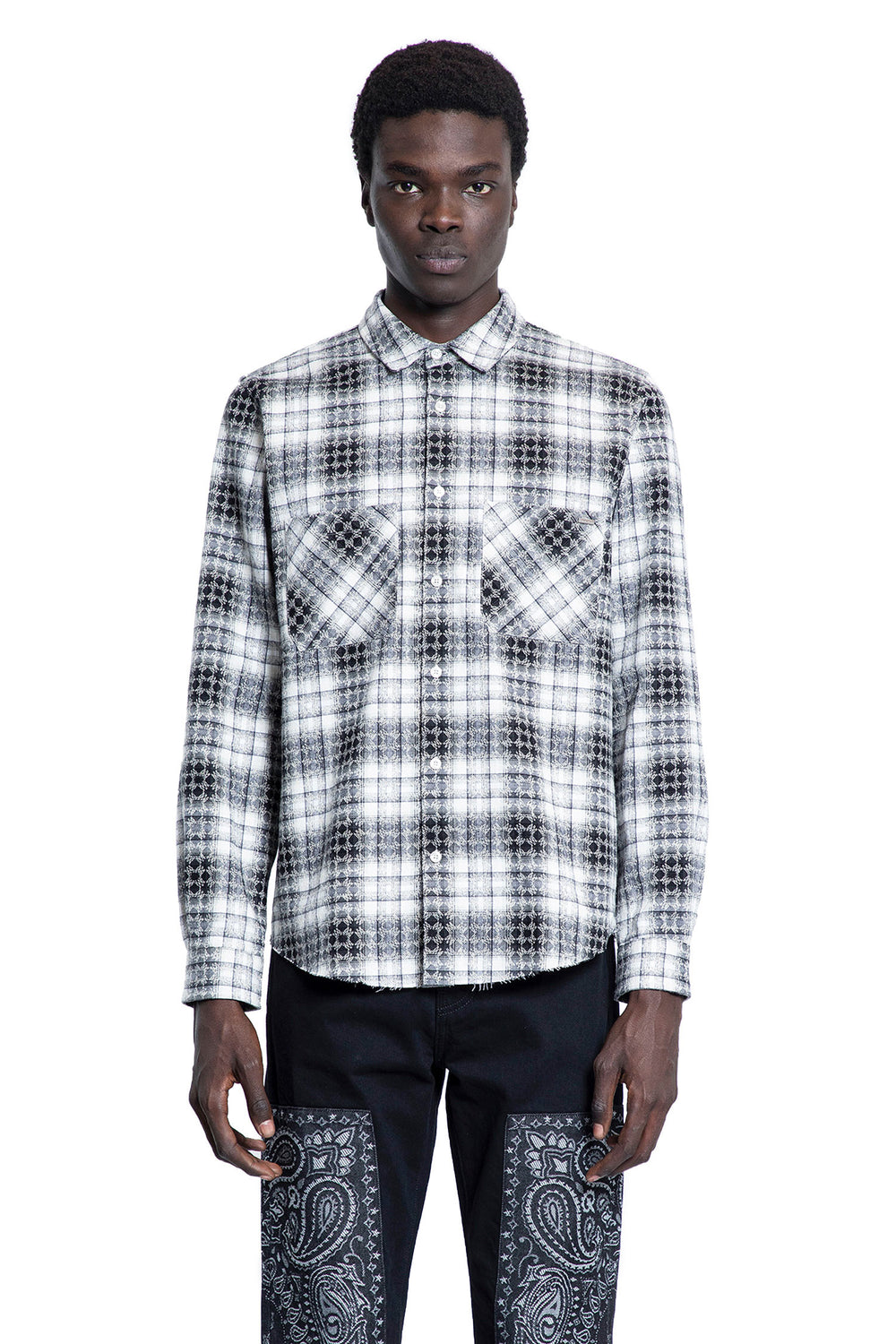 AMIRI MAN BLACK&WHITE SHIRTS