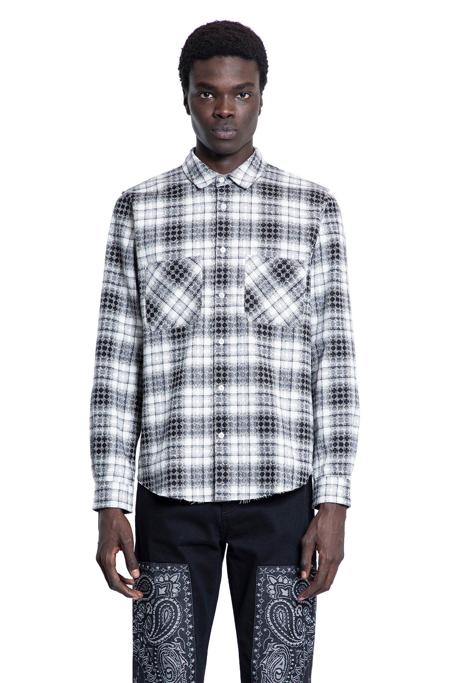 AMIRI MAN BLACK&WHITE SHIRTS