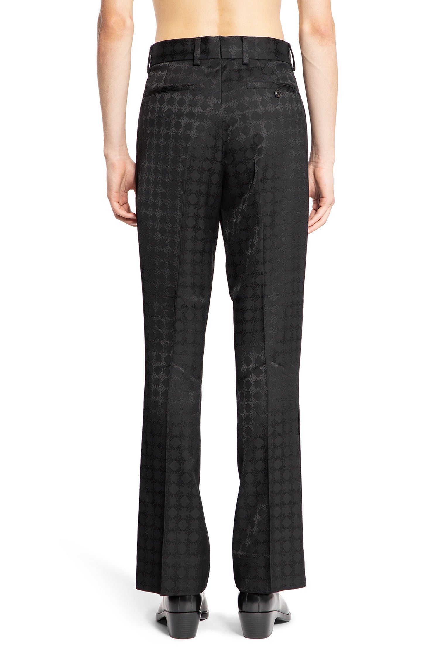 AMIRI MAN BLACK TROUSERS