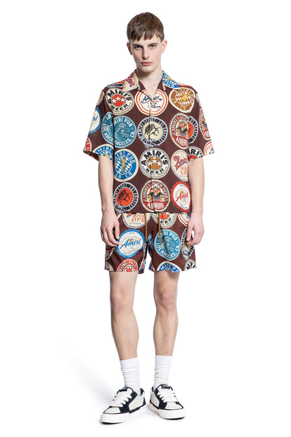 AMIRI MAN BROWN SWIMWEAR