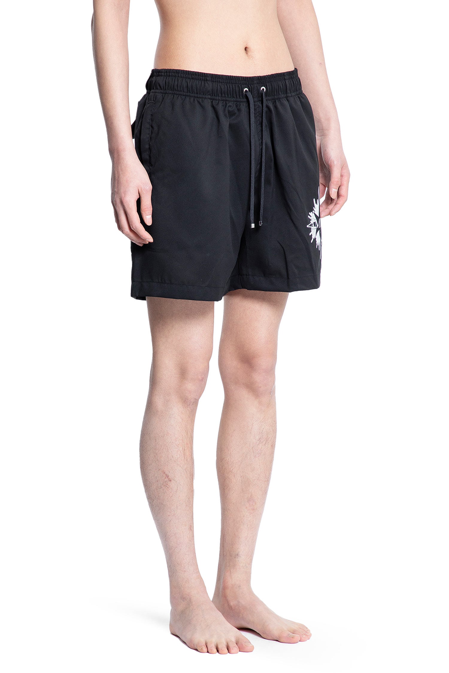 AMIRI MAN BLACK SWIMWEAR