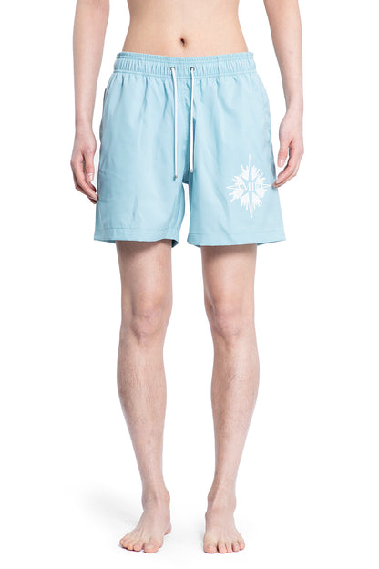 AMIRI MAN BLUE SWIMWEAR