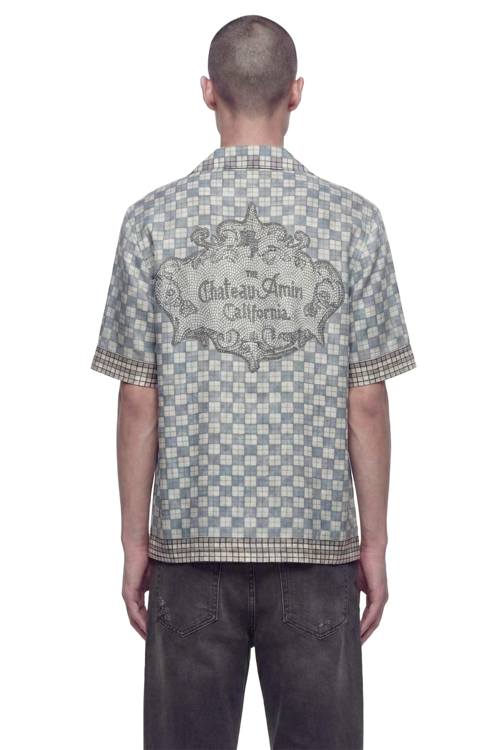 MA Checkered Bowling Shirt