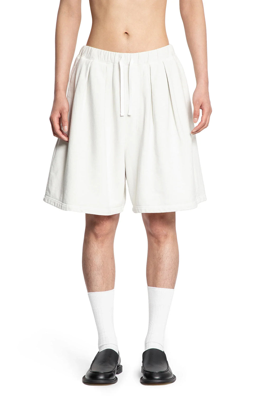 ANCELLM MAN WHITE SHORTS & SKIRTS - Antonioli.eu
