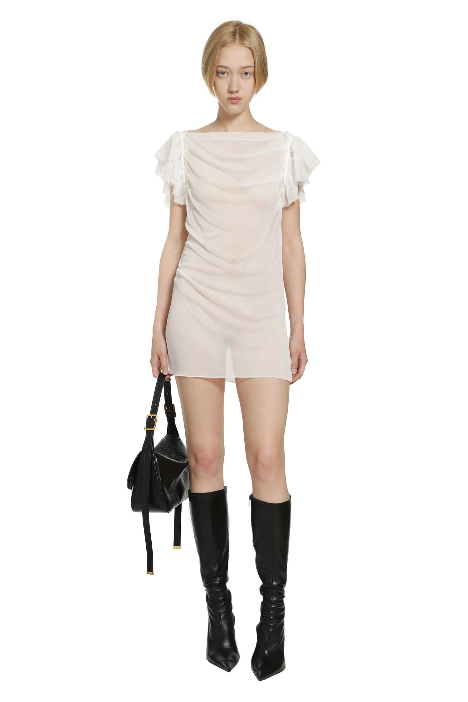 DAISY Angelic Wing'ed Shift Dress woman