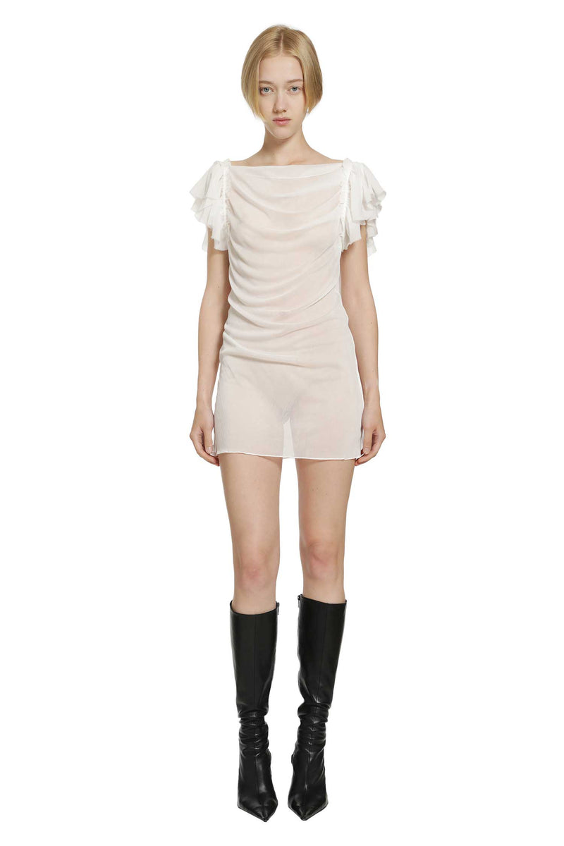 DAISY Angelic Wing'ed Shift Dress woman