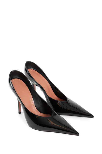 AMINA MUADDI WOMAN BLACK PUMPS