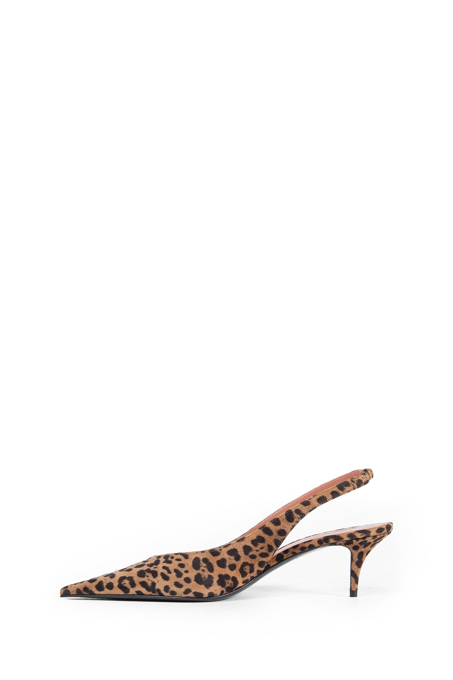 AMINA MUADDI WOMAN BEIGE PUMPS