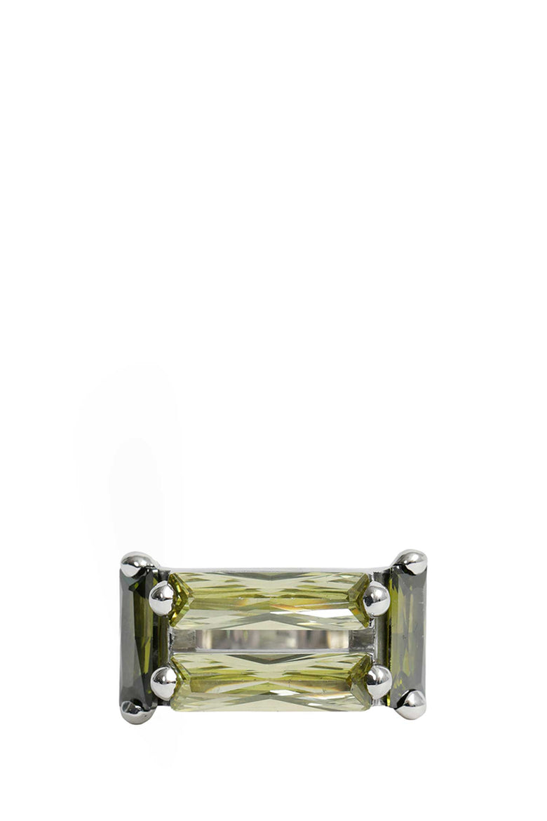 ALAN CROCETTI Crystallised Armour Ring unisex