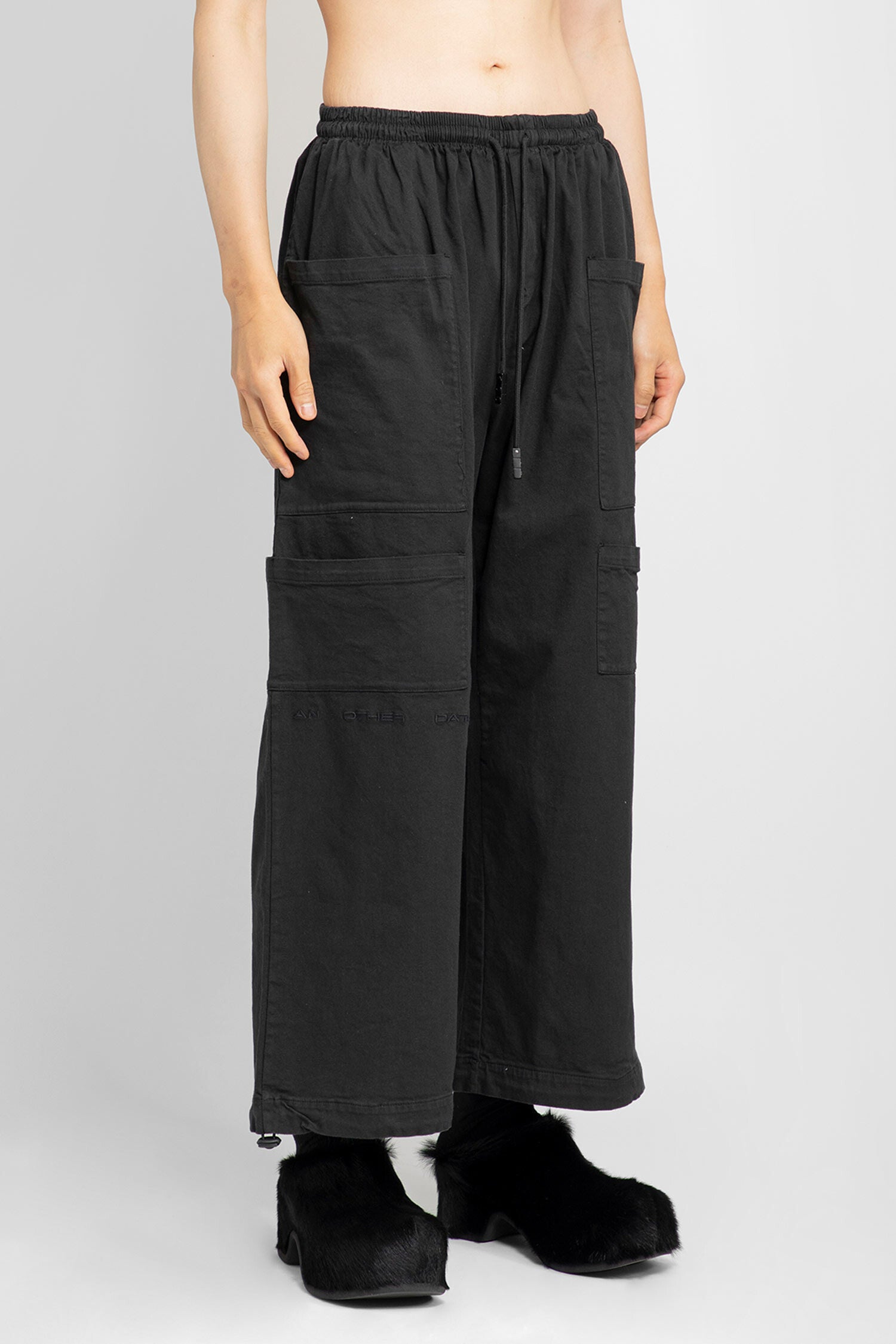AN OTHER DATE Gabardine Parachute Pants man