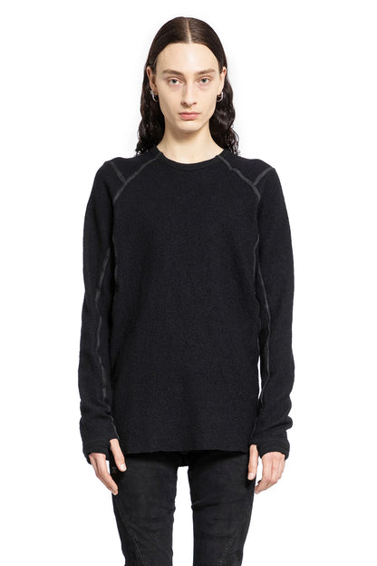 Antonioli ISAAC SELLAM MAN BLACK T-SHIRTS & TANK TOPS