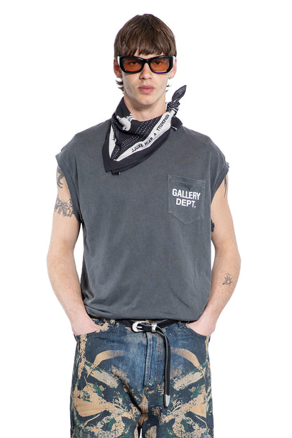 GALLERY DEPT. MAN BLACK T-SHIRTS & TANK TOPS