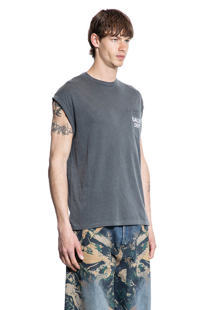 GALLERY DEPT. MAN BLACK T-SHIRTS & TANK TOPS