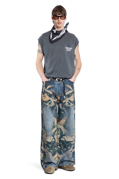 GALLERY DEPT. MAN BLACK T-SHIRTS & TANK TOPS