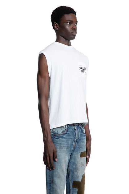 GALLERY DEPT. MAN WHITE T-SHIRTS & TANK TOPS