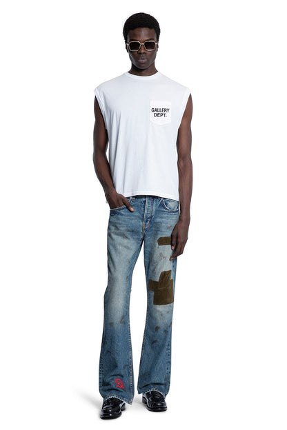 GALLERY DEPT. MAN WHITE T-SHIRTS & TANK TOPS