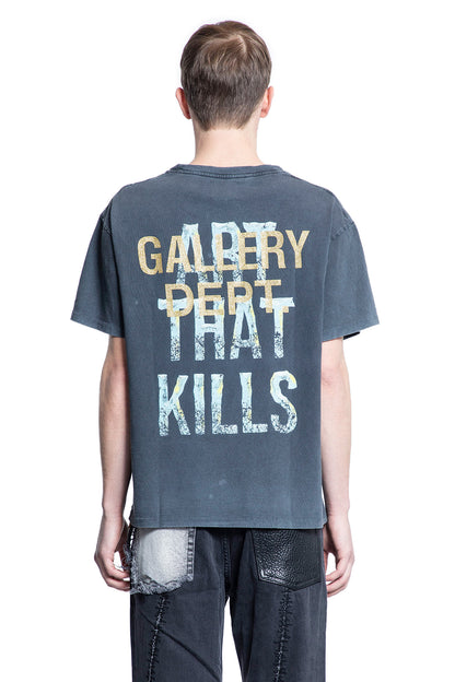 GALLERY DEPT. MAN BLACK T-SHIRTS & TANK TOPS