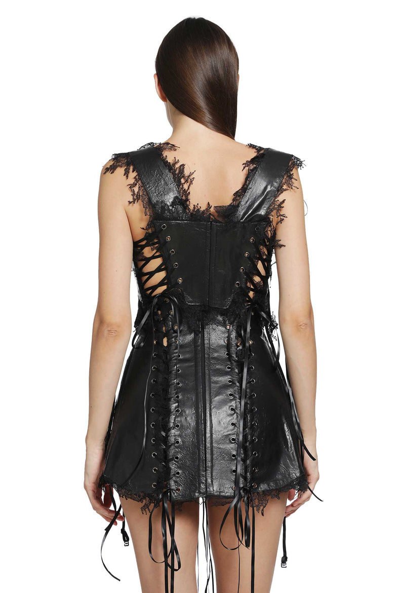 
              DREAMING ELI The Intellectual Libertine Mini Corset woman
            