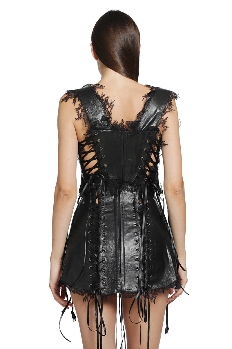 DREAMING ELI The Intellectual Libertine Mini Corset woman