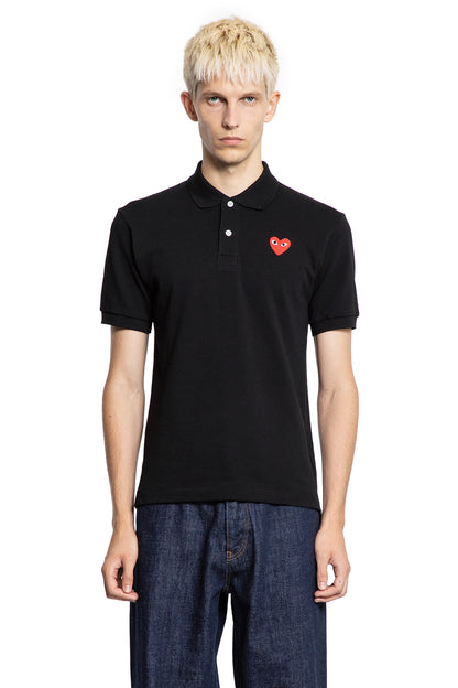 Heart Cotton Polo Shirt