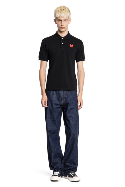 Heart Cotton Polo Shirt