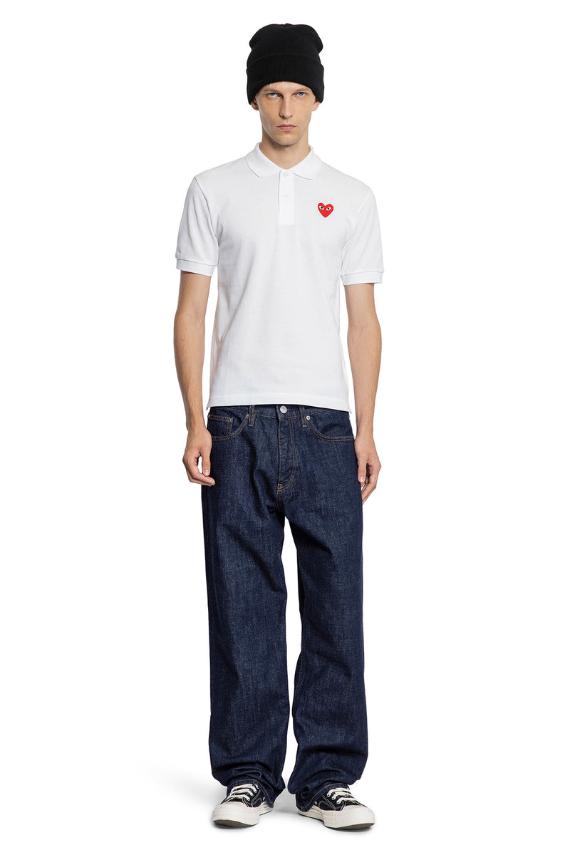 Red Heart Cotton Piqué Polo Shirt - Antonioli.eu