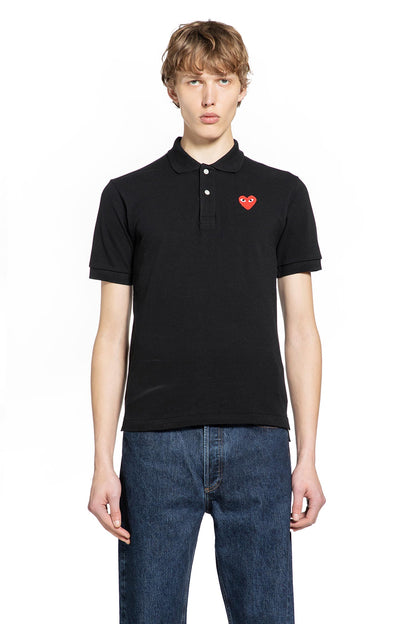 Heart Cotton Piqué Polo Shirt