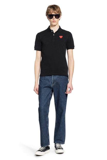 Heart Cotton Piqué Polo Shirt